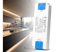 BRIMETI Transformateur 220V 24V 60W Alimentation 2.5A Ultra Mince Convertisseur Conducteur 220V AC à 24V DC Transformateur Adaptateur à Basse Tension Constante Convertisseur LED Driver pour Ruban LED