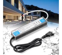 BRIMETI Transformateur 220V 24V Power Supply Alimentation 100W DC LED Driver Continu IP67 Transformer Etanche Extérieur Adaptateur 4.16A Transfo Controleur 220V AC à 24V DC, Pour Ruban LED