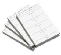 Brimtoy Netball Quarters Lot de 12 blocs de score