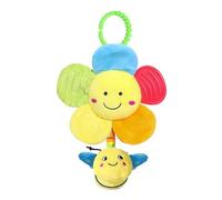 Brincet de cliquettes Hangable Toys, berceau animal autour de Rattle Toy,Jouet de poussette avec des jouets d'activité sensorielle gardable - Sièges d'auto adaptés à la peau Mobile Hochet pour le vide