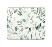 Brindille De Verdure Naturelle Tapis Souris Douce Tapis De Souris Antidérapante Mouse Pad pour Bureau Jeux Pc 25X30Cm