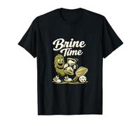 Brine Time Sablier rétro Motif Pickleball T-Shirt