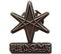 Bring Me The Horizon 6 Point Star Pin Badge Size One Size