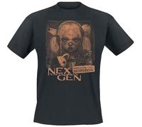 Bring Me The Horizon Distressed Next Gen Homme T-Shirt Manches Courtes Noir M