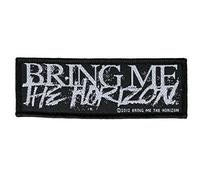 Bring Me The Horizon Écusson BMTH avec logo Horror - Tissé et sous licence