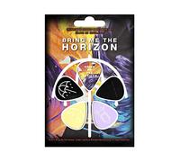 Bring Me The Horizon Lot de 5 médiators noirs avec finition brillante Produit sous licence officielle
