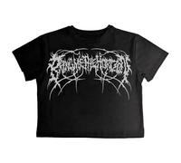 Bring Me The Horizon Metal Logo Genxsis Crop Top Size M