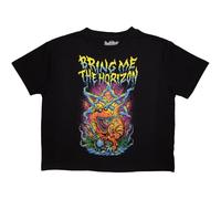 Bring Me The Horizon Smoking Dinosaur Crop Top Size XXL