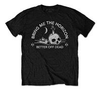 Bring Me the Horizon - T-Shirt # S Unisex Black # Happy Song [Import]