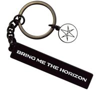 Bring Me The Horizon Text Logo 6 Point Star Charm Porte-Clés Keychain Size One Size