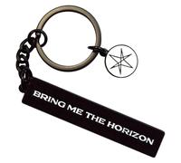 Bring Me The Horizon Text Logo 6 Point Star Charm Porte-Clés Keychain Size One Size