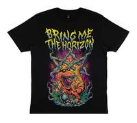 Bring Me The Horizon Tričko Smoking Dinosaur Uni Noir L