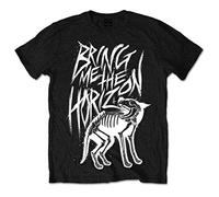 Bring Me The Horizon Wolf Bones T-Shirt, Noir, XL Homme