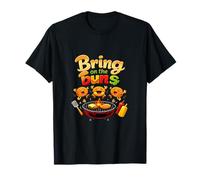 Bring on The Buns Grill Burger Baking Foodie Design T-Shirt
