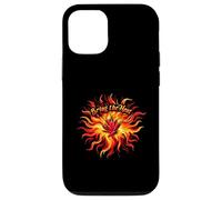 Bring The Heat Spicy Chili Pepper Flame Hot Food Lover Coque pour iPhone 12/12 Pro