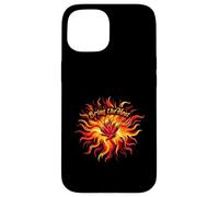 Bring The Heat Spicy Chili Pepper Flame Hot Food Lover Coque pour iPhone 15