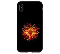 Bring The Heat Spicy Chili Pepper Flame Hot Food Lover Coque pour iPhone XS Max