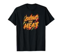 Bring The Heat Spicy Chili Pepper Hot Food Lover T-Shirt