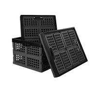 Bringer Caisses de rangement pliantes de 15 L, paquet de 3 paniers de rangement pliables empilables
