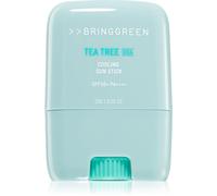 BRINGGREEN Tea Tree Cica Cooling Sun Stick crème protectrice visage en stick SPF 50+ 20 g