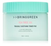 BRINGGREEN Tea Tree Cica Trouble Soothing Toner Pad patchs tonifiants avec effets apaisants 90 pcs