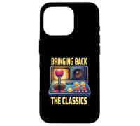 Bringing Back The Classics Retro Arcade Gamer Coque pour iPhone 16 Pro