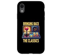 Bringing Back The Classics Retro Arcade Gamer Coque pour iPhone XR