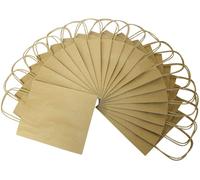 folia Sac en papier kraft, 125 x 50 x 150mm, naturel G