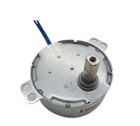 BringSmart 5-24 V 110 V 220 V Basse Vitesse 1,4-60 tr/min Artisanat Rotation Exposition Ventilateur Four À Micro-ondes Engrenage Moteur Synchrone À Courant Alternatif for Pièces De Bricolage(2-2.4RPM)