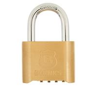 BRINKS 171-50051 Cadenas à combinaison réinitialisable 4 chiffres en laiton massif 48 mm
