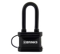 BRINKS Cadenas 172-42051 en acier laminé résistant aux intempéries avec anse de 5,1 cm, noir, 40 mm
