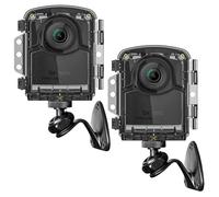 Brinno Lot de 2 TLC2020 en plein air Time Lapse avec : caméra Full HD, boîtier étanche IP67 (ATH1000), support sécurisé (AWM1000) - HDR - Batterie de 99 jours - Programme flexible - Installation et