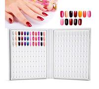 Brino Livre nuancier pour 216 couleurs et créations ongulaires blanc