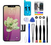 Brinonac Écran pour iPhone 11, 6,1" 3D Tactile LCD Ecran Remplacement Assemblé avec Outils de Réparation et Verre Trempé
