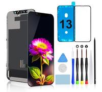 Brinonac Écran pour iPhone 13, 6,1" Full HD Remplacement d'écran FHD LCD Ecran Retina Tactile Digitizer Cadre Assemblage