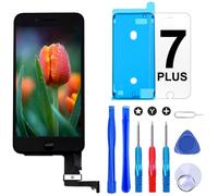Brinonac Ecran Tactile LCD pour iPhone 7 Plus Vitre De Remplacement LCD Ecran Assemblé avec Kit De Réparation (Noir, 5,5 Pouces)