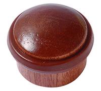 BRINOX Butée Bois cylindrique avec vis Invisible, Voir Description, Sapeli, 2.9 x 3.5 x 3.5 cm