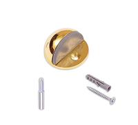 Brinox Butée de Porte avec Pivot et vis, Voir Description, doré, 2,5 x 4,4 x 4,4 cm