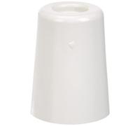 Brinox Grand butoir de Porte avec vis, Blanc, 5 x 3,7 x 3,7 cm