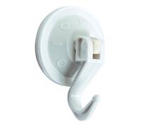 Brinox - Porte-Serviette articulé avec Ventouse Ø 53 mm (2 unidades) Blanc