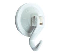 brinox Porte-Serviette articulé avec Ventouse, Voir Description, Blanc, ø 53 mm (Lot de 10)