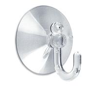 Brinox - Ventouse Crochet Plastique Ø 50 mm (2 unidades) Transparent