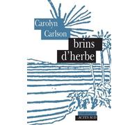 Brins d'herbe - Carolyn Carlson - Actes sud - broché - Poésie