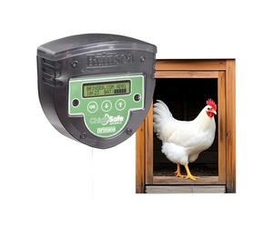 Brinsea ChickSafe Advance - Ouvre-Porte Automatique, Robuste, fiable et contrôlé numériquement - Capteur de lumière/minuterie - Facile à Utiliser - Auto-calibrage - Fabriqué en Grande-Bretagne