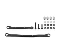 Briny River 1 Jeu de Bielles de Direction Fixes en Aluminium VTET4901 Compatible avec Hot Racing HPI Venture18 Noir