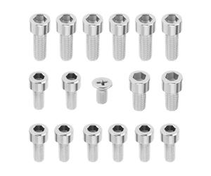 Briny River 1 lot de boulons de chaudière pour machine à café en acier inoxydable de qualité 304 pour groupe de chaudière compatible avec les chaudières Gaggia Classic