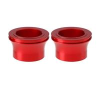 Briny River 1 Paire d'entretoises de Moyeu de Roue Avant CNC en Aluminium Compatible avec sur-Ron Le Vélo électrique Light Bee X LBX Rouge