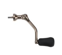 Briny River 1 Poignée de Moulinet à Bascule Simple en Acier Inoxydable à Visser pour Leurres Moulinet de Pêche Bricolage Modification de La Poignée du Moulinet à Lancer 11 Cm