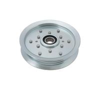 Briny River 1 Poulie de Renvoi Plate 8TEN Diamètre 17,0 X 132,6 Mm AM135526 Compatible avec John Deere X300 X304 X310 Argent