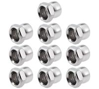 Briny River 10 PCS Écrou en Acier Inoxydable M6 Annuler Ciseaux Anti-vol Twist Sécurité pour Équipement Extérieur Lampadaires Caméras de Surveillance